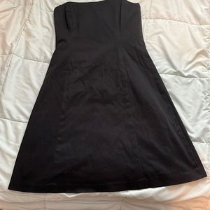 White House black market strapless dress